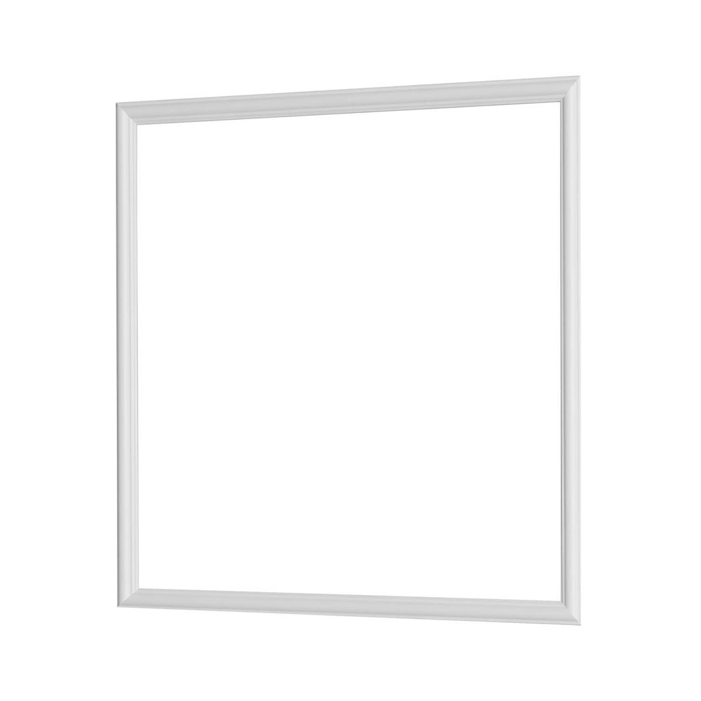 Paintable white square wall molding panel frame, 20x20 in wainscoting piece