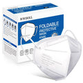 WWDOLL KN95 face mask pack, white 25-count box with single mask