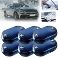 Blue car electromagnetic snow removal antifreeze device set with six units