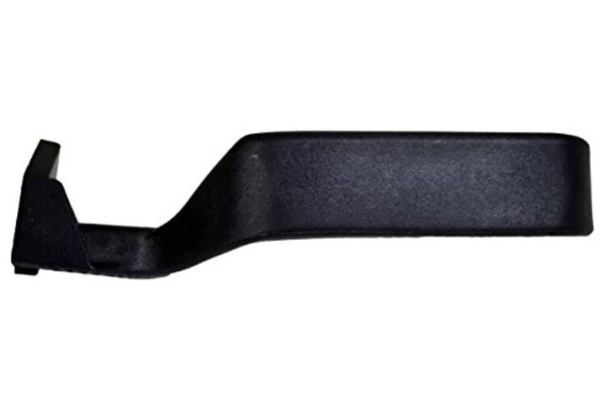 Black interior inside door handle, left driver side, angled replacement view