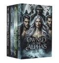 Owned by the Alphas book set, four paperback volumes shown with spines and cover art