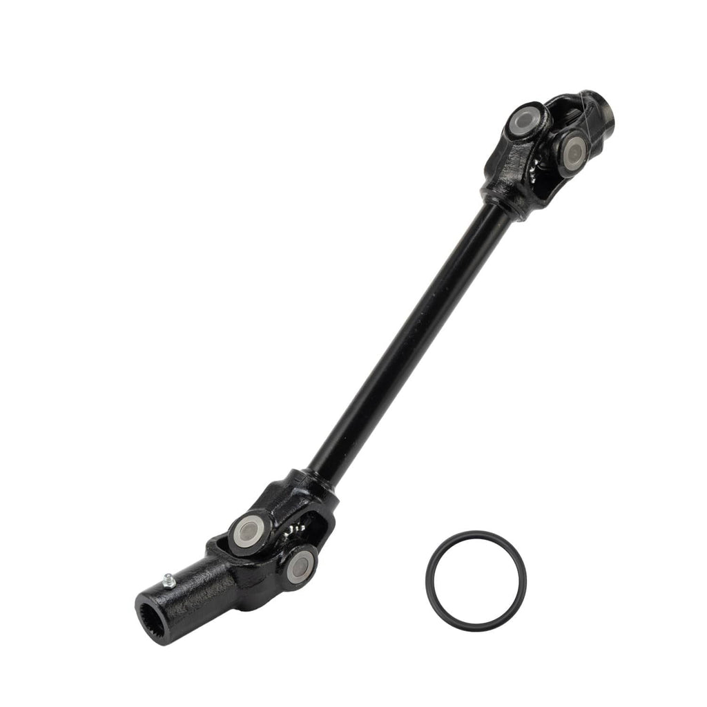 Rear prop shaft with universal joint ends and included O-ring seal