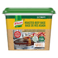 Knorr roasted beef base paste tub with green lid, gluten free