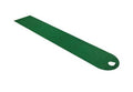 Green 18-inch putting mat with rounded end and white alignment marker