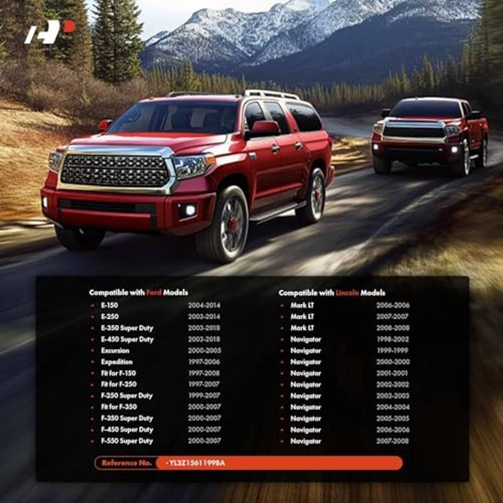 Seat recline adjust knob compatibility chart over red pickup truck