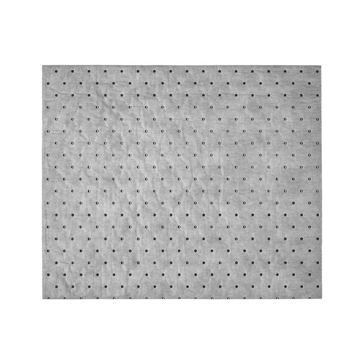 Gray oil and water absorbent pad sheet with dotted pattern