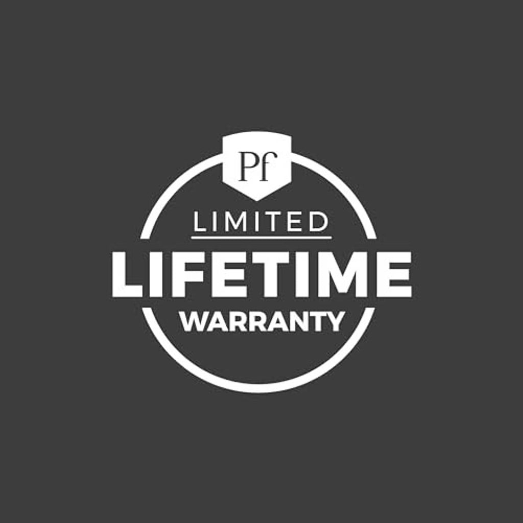 Pfister Limited Lifetime Warranty badge graphic