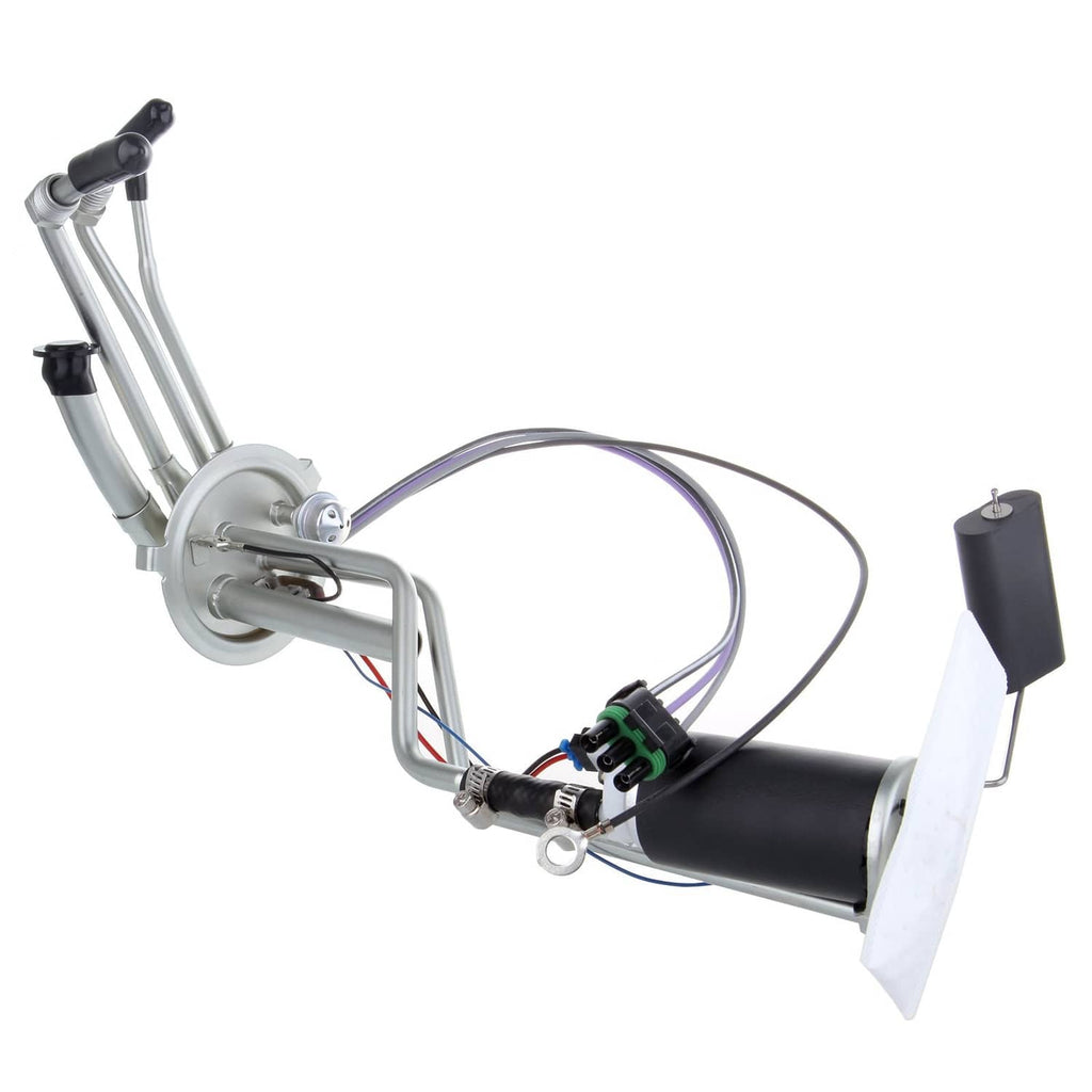 Electric fuel pump module with bracket, wiring harness and mounting plate