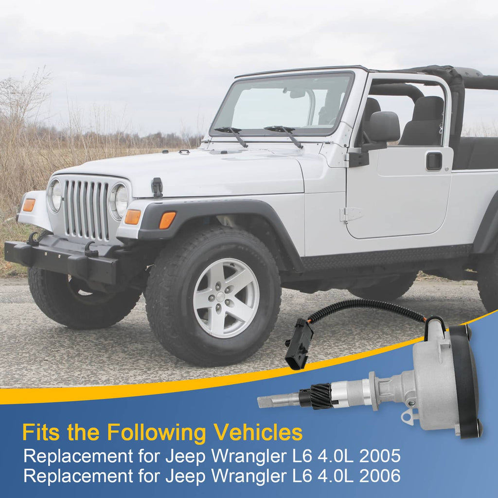 Oil pump drive assembly shown on Jeep Wrangler with wiring harness and connector