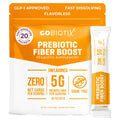 GoBiotix prebiotic fiber boost powder pouch with stick packet, unflavored, zero 5g