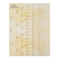 Okuna Outpost eight-generation pedigree chart on off-white paper, fill-in lines