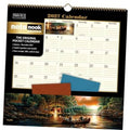 2027 pocket calendar with scenic river artwork and pocket calendar pages