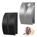 Zipper jig tool with black and silver sliding base for zipper pull installation