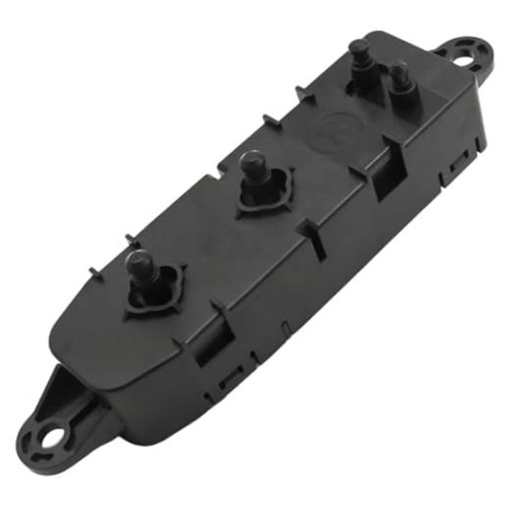 Power seat control switch, black plastic module with mounting holes