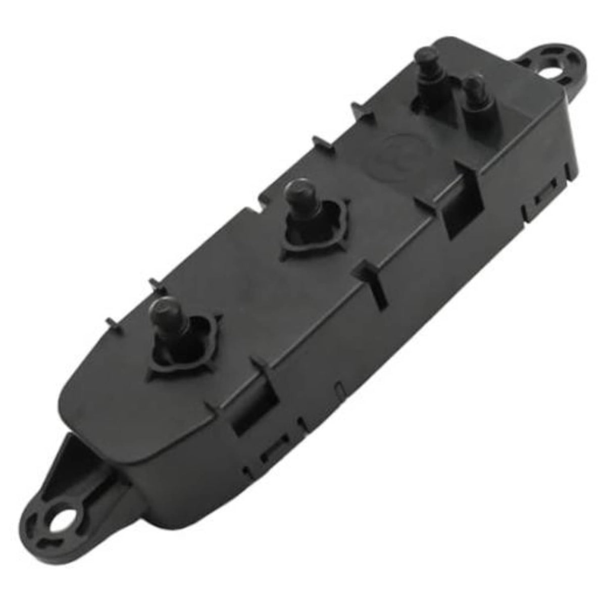 Power seat control switch, black plastic module with mounting holes