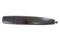 Primed black exterior door handle with right-side mounting tab