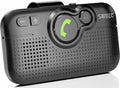 Black Bluetooth car handsfree kit speaker with call control and speaker grille