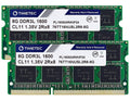 Timetec 2x8GB DDR3L-1600 RAM kit, CL11 1.35V, dual-rank 2Rx8