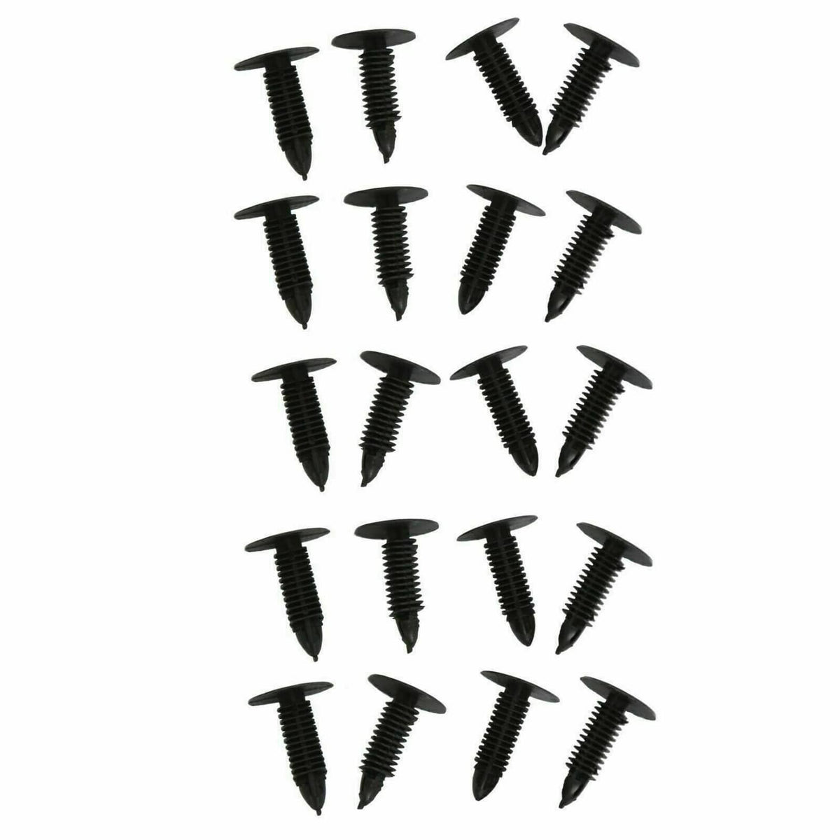 Black mounting screws assortment for golf cart fender flares