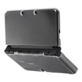 VSEER 3DS hard shell case with ultra-clear transparent back and hinge clips