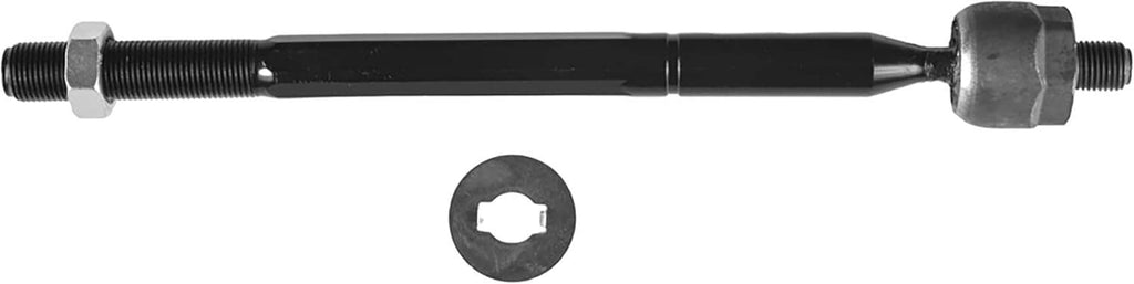 Front suspension control arm bar with threaded ends and hex nut