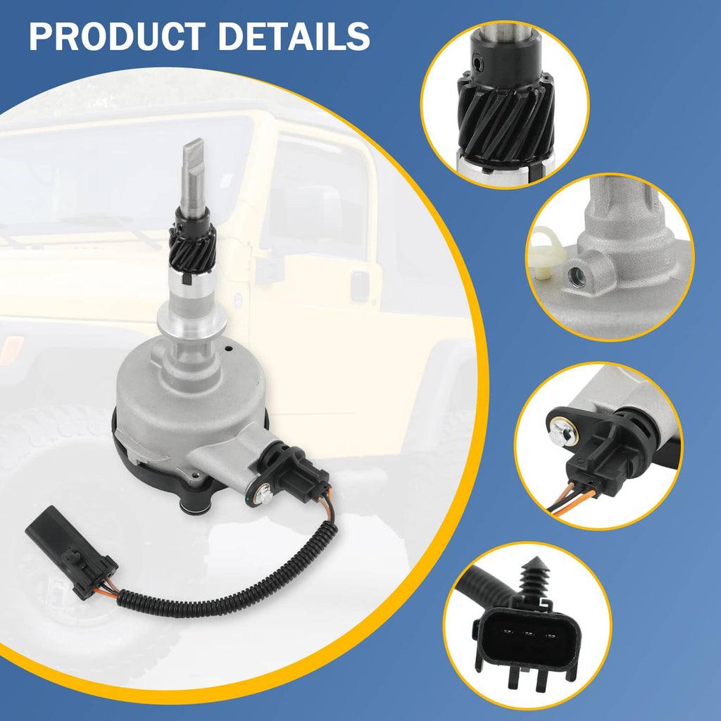 Oil pump drive assembly product detail with connectors, wiring, and gasket
