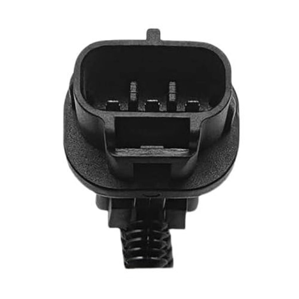 Crankshaft position sensor connector end with visible pin slots in black housing