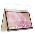 Tempered glass screen protector for 11.5-inch tablet, clear, curved edge