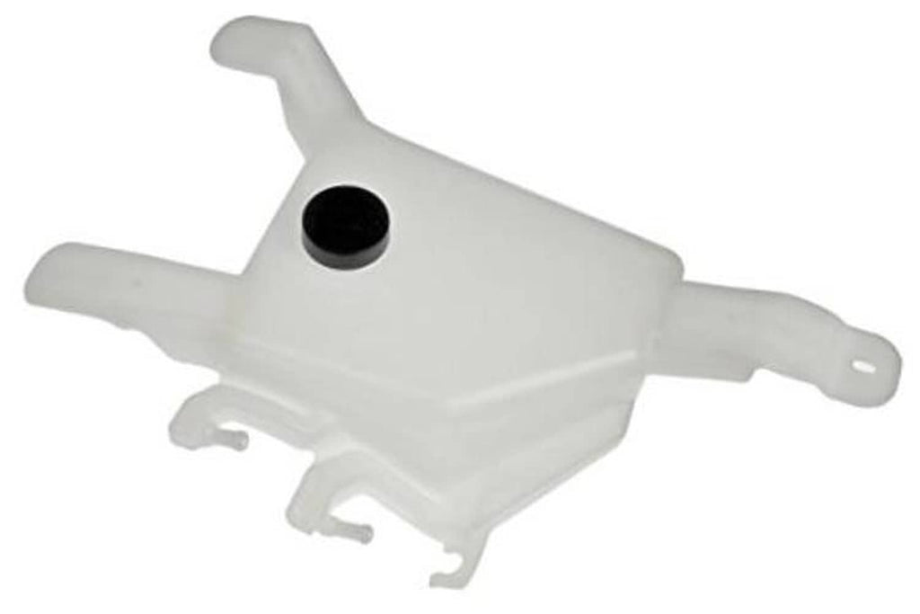 Front coolant reservoir with black cap, mounting arms and outlet ports