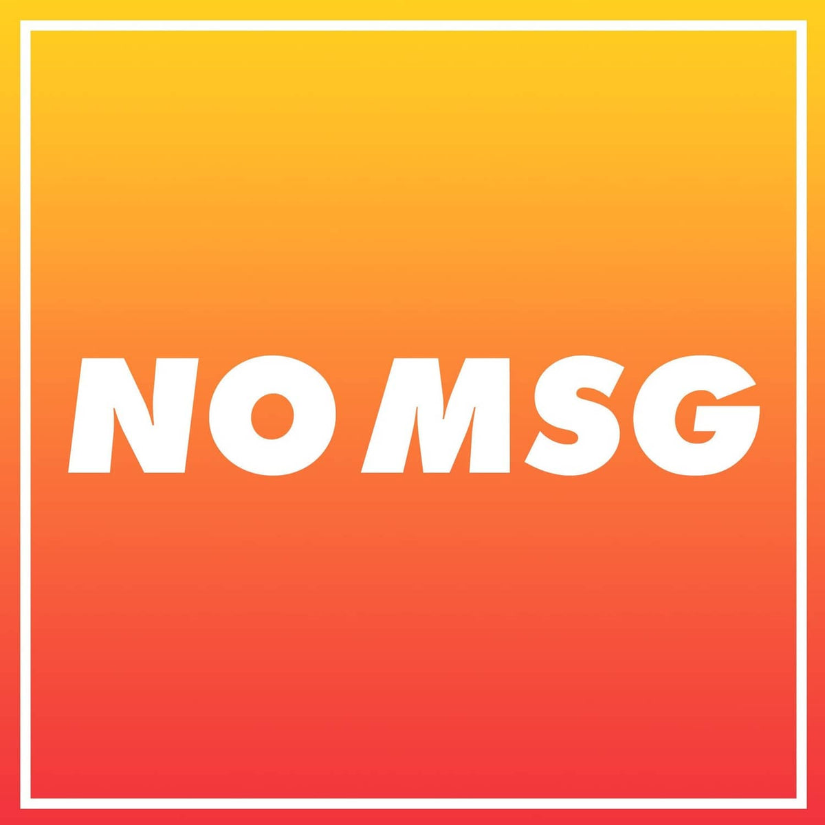 No MSG marketing text graphic for meat tenderizer