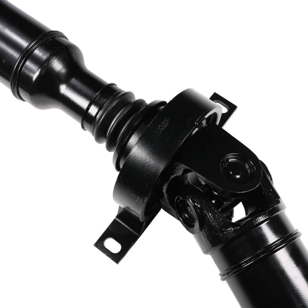Propeller shaft bearing housing and metal collar, black finish