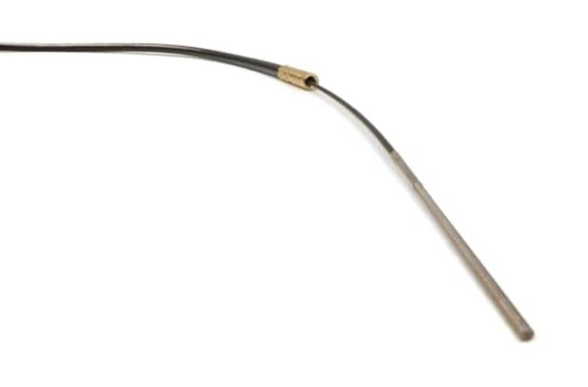 Black shift cable with angled metal end and protective cable sheath.