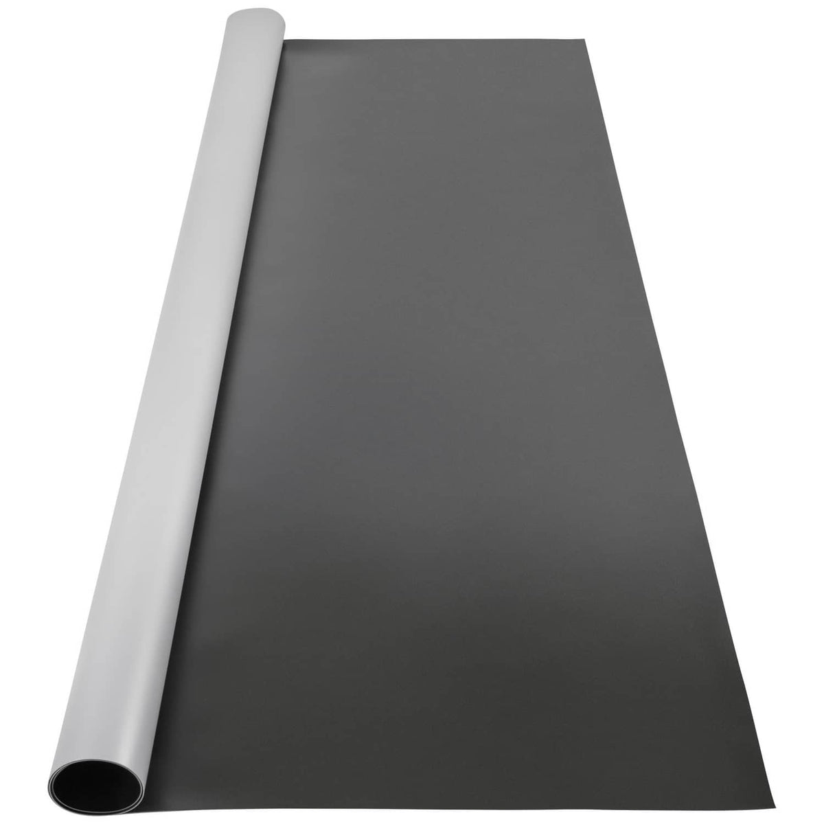 Non-slide PVC dance floor roll, dark gray rolled mat sheet