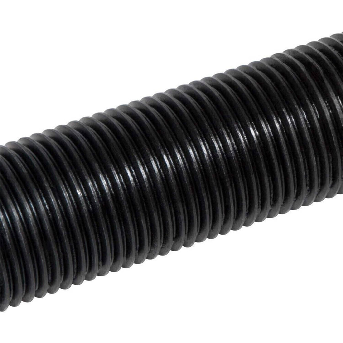 Close-up of black threaded rod section for clutch puller remover tool