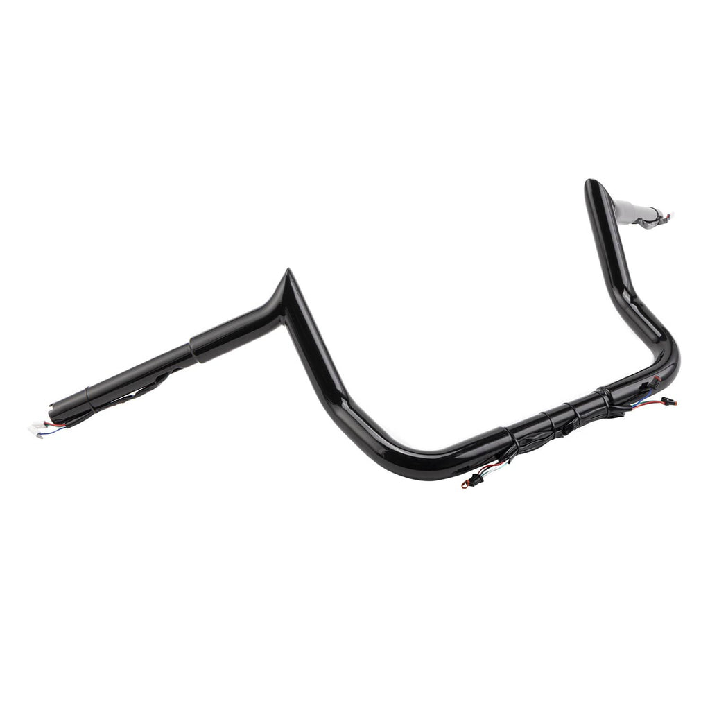 RivetOak 10" Pre-wired Bagger Handlebar For Harley Electra Glide Ultra Limited 2014-2023
