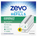 Zevo compact trap refill cartridges box, 8 count, white