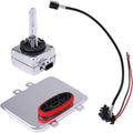 Xenon HID ballast control unit igniter module kit with xenon bulb and wiring connectors