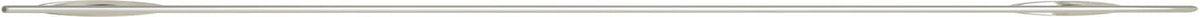 Straight bathroom shower grab bar in polished stainless steel, 24-inch length