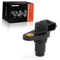 3-pin camshaft position sensor with black housing and gold terminal opening