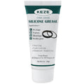 White tube of KEZE food grade silicone grease with green label band