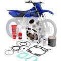 Cylinder and piston kit parts: cylinder, piston, rings, gaskets, and wrist pin