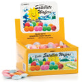 Gerrit’s Satellite Wafers candy pack with open box and assorted colorful candy beads