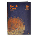 Whitman Lincoln Cents coin collector folder, blue cover with Lincoln Cent image