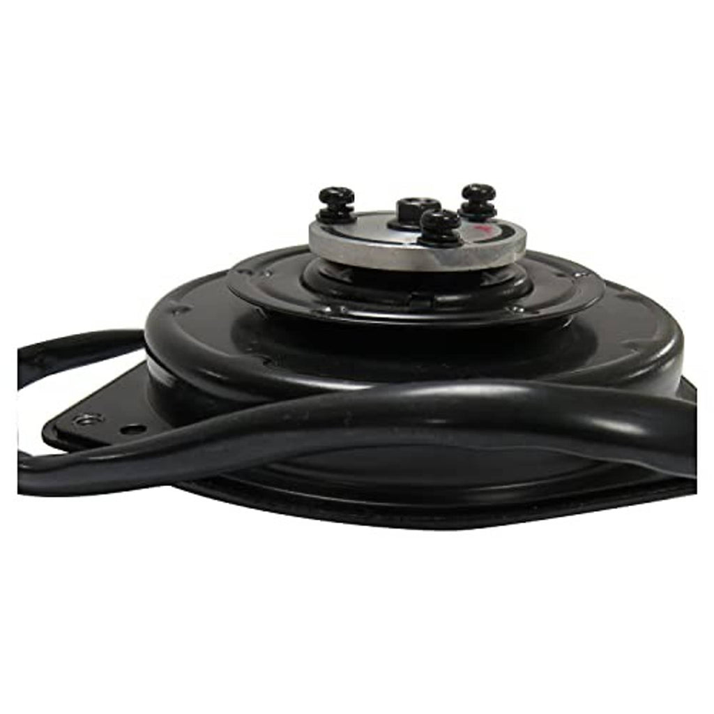 Replacement cooling fan motor for Honda CR-V, black motor cap with mounting bolts