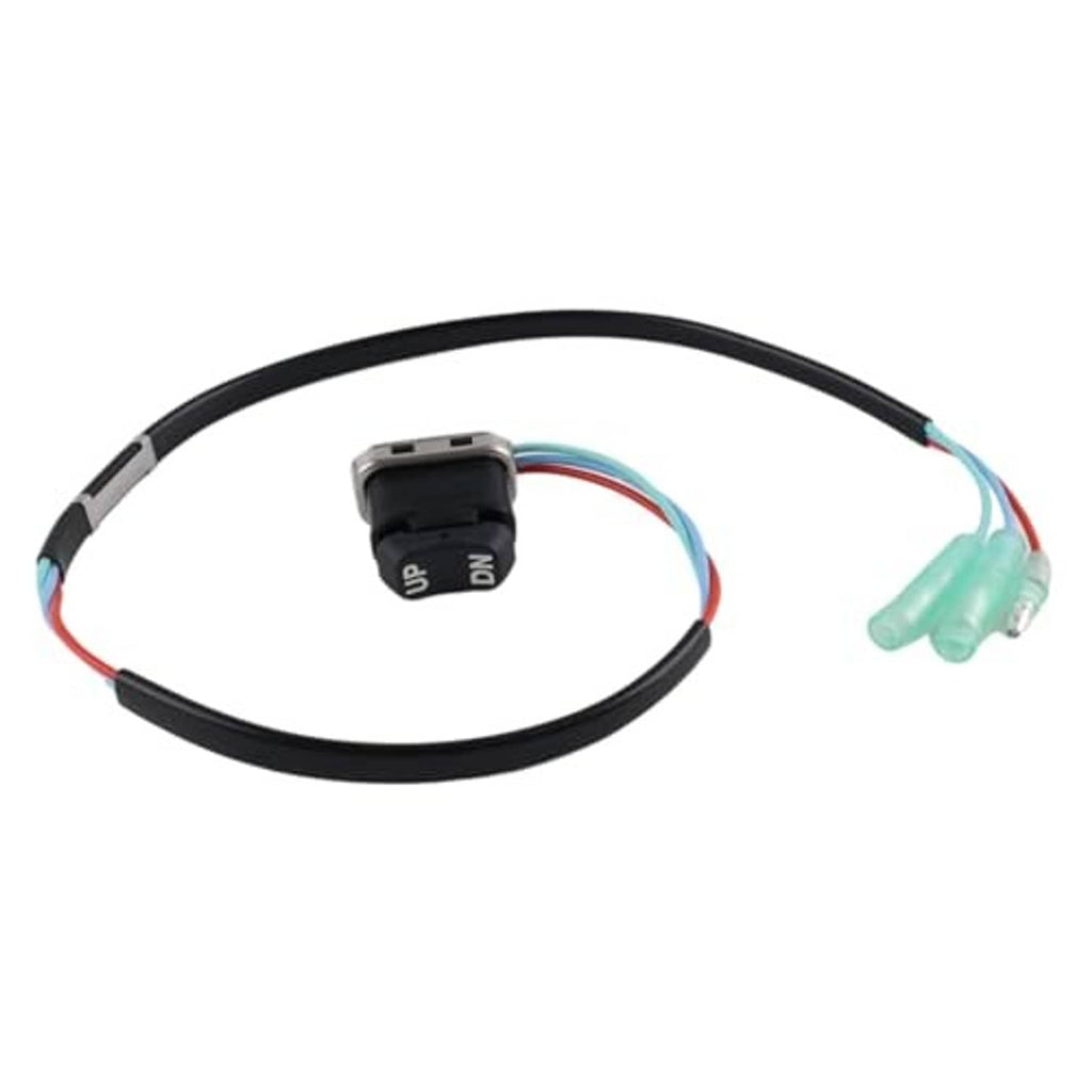 Tilt switch replacement wire harness with black cable and green connector for Yamaha