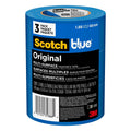Blue ScotchBlue multi-surface painter's tape rolls, 2 in wide, 3-pack