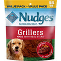 Blue Buffalo Nudges Grillers natural dog treats value pack, 36 oz pouch