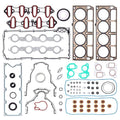 Cylinder head gasket kit with multiple head gaskets and small seals, assorted shapes