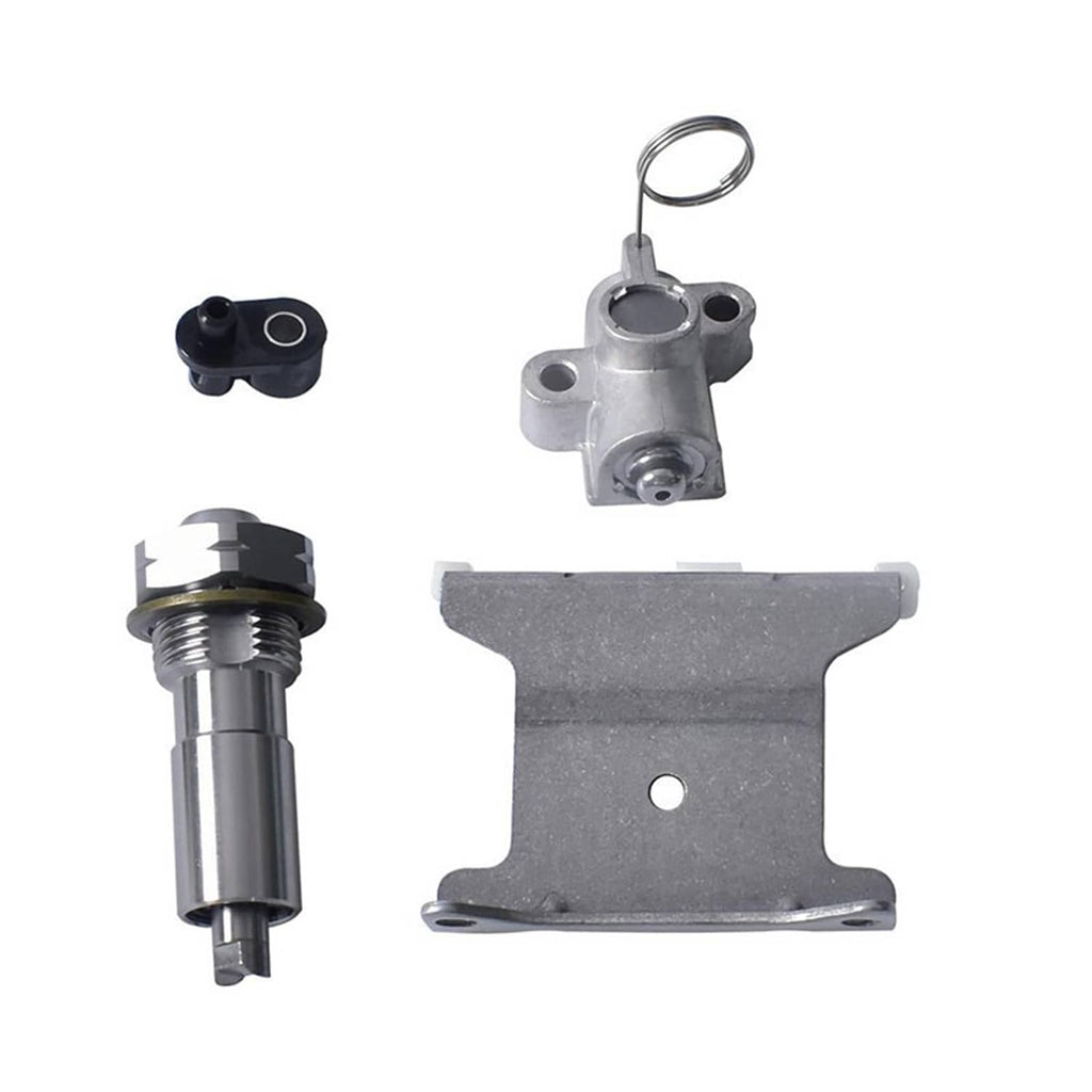 Metal water pump assembly with mounting plate and two threaded fittings