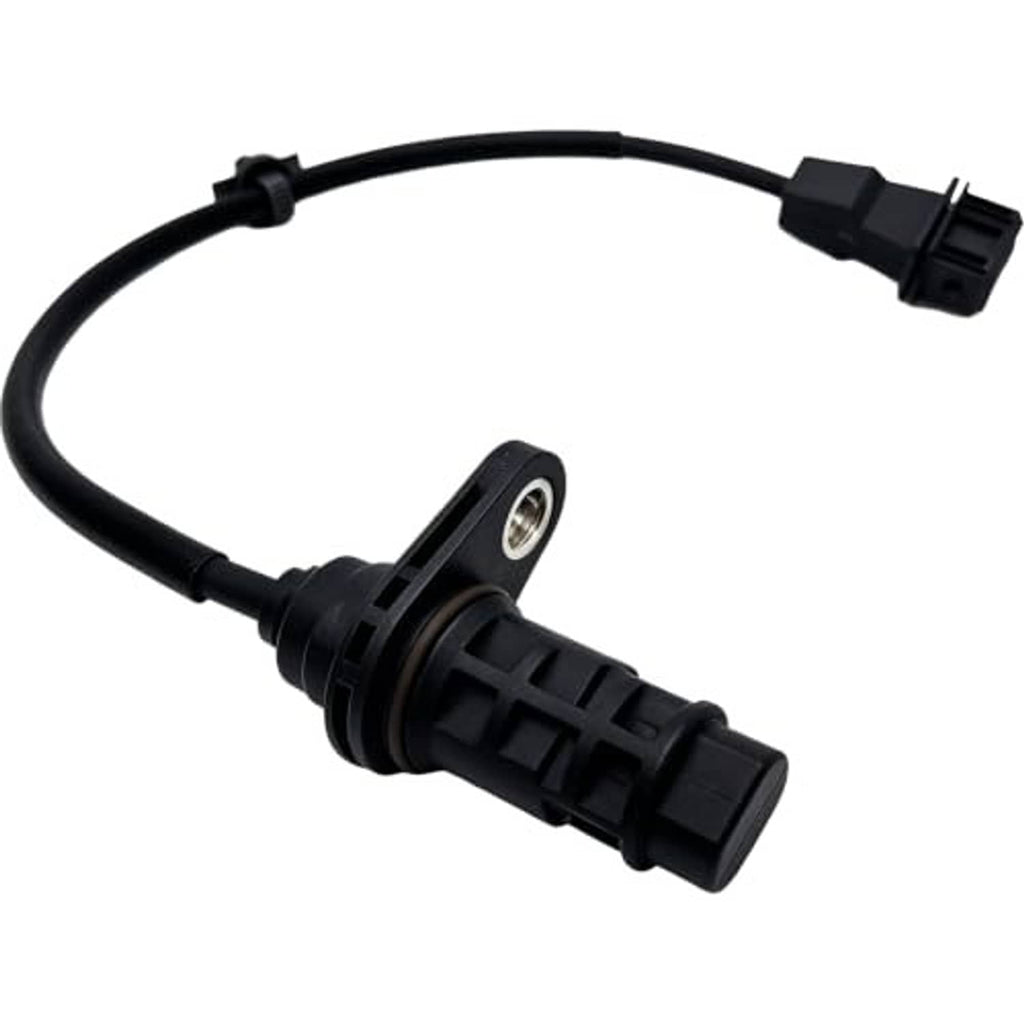 Crankshaft position sensor with mounting ear and black plug